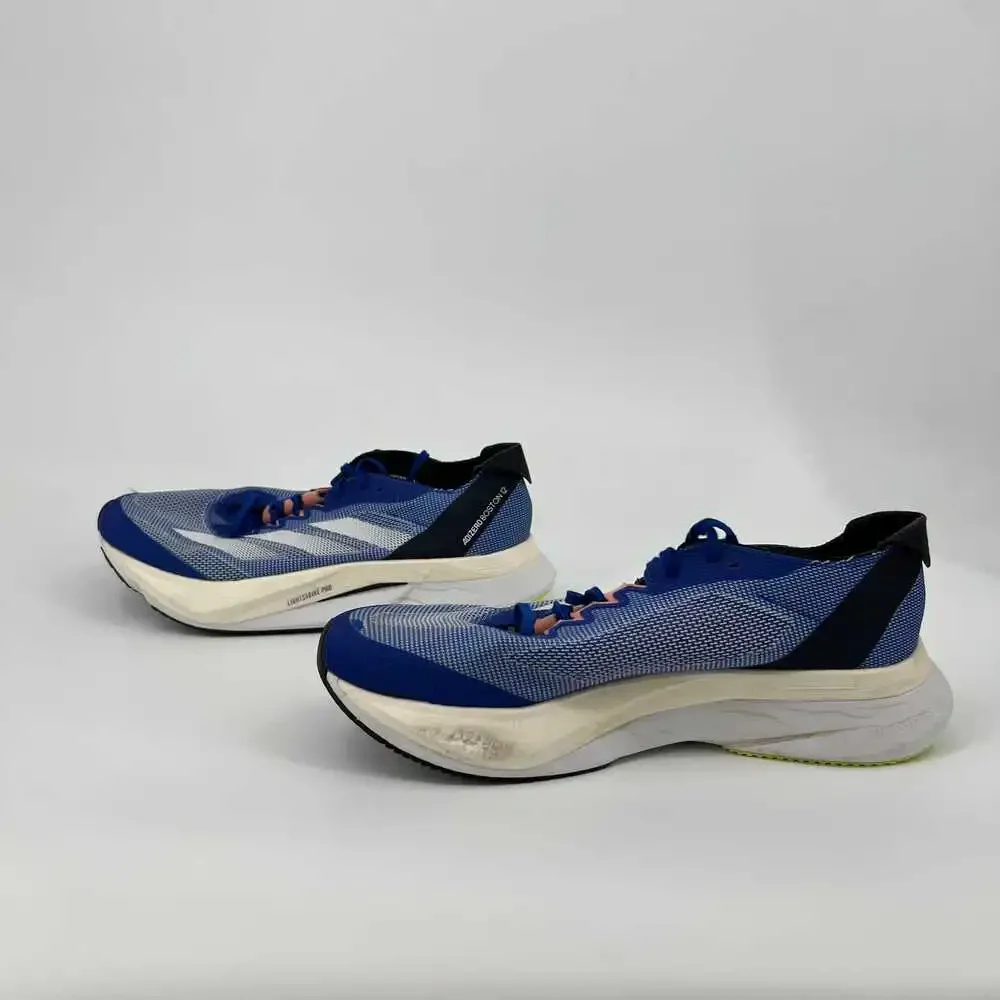 Adidas Blue Synthetic Athletic Sneakers | Men's Size 9